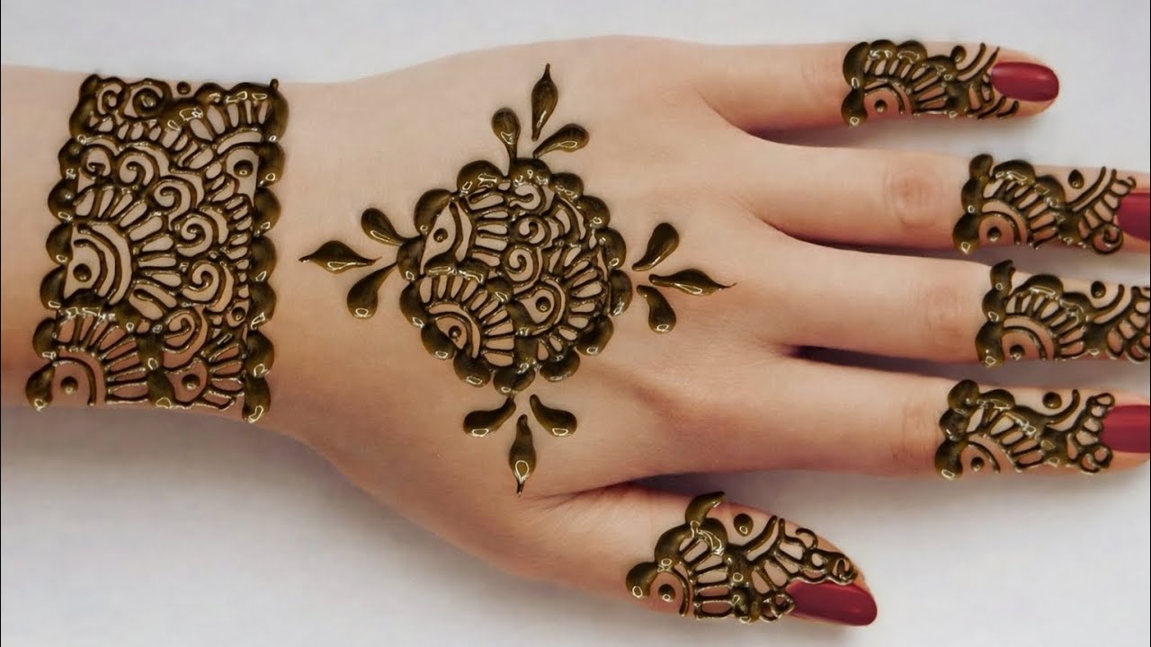 Trending Mehndi Design 2026 | New Aasan Mehndi |Beautiful Hand Design |Easy and stylish mehndidesign