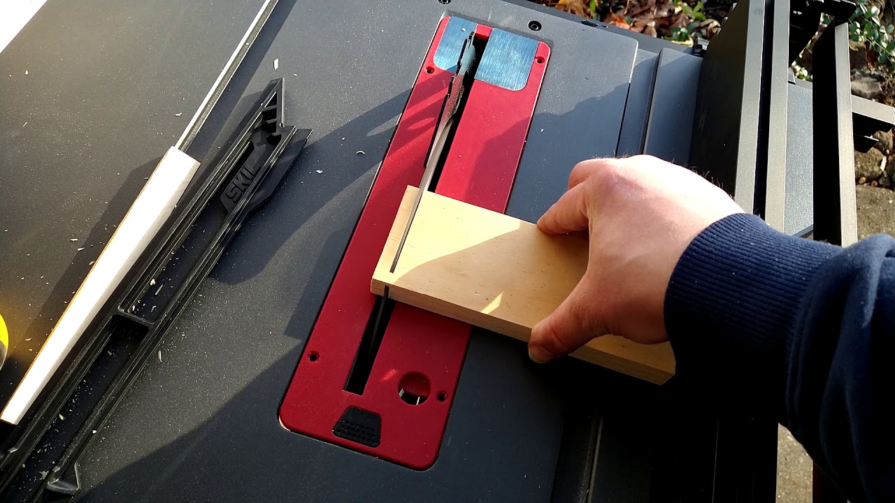 testing the new Skil job site table saw