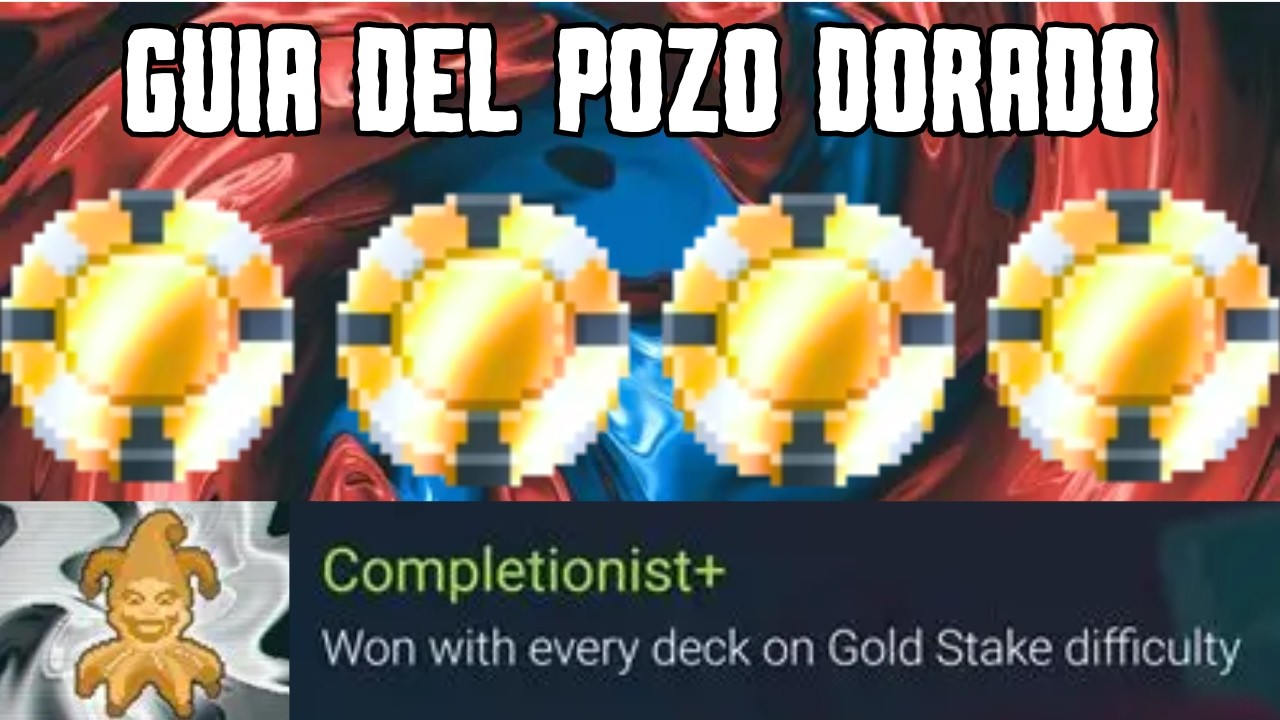 🤩¡GUIA del POZO DORADO de BALATRO!🤩
