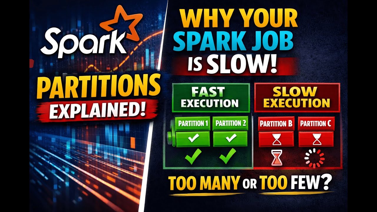 Apache Spark Partitions Explained | The #1 Reason Your Spark Job Is Slow
