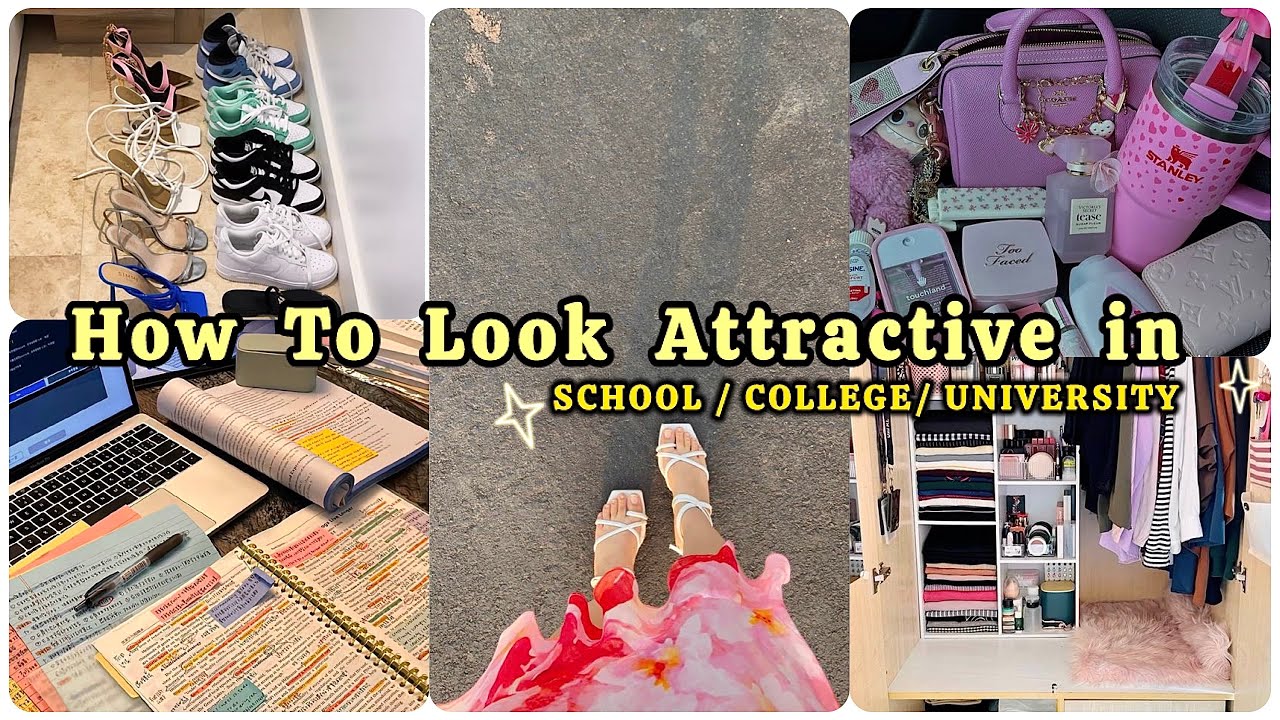 How To Look Attractive In School/College/University/Colege Fashion Tips Girls/Beauty Tips For Girls 