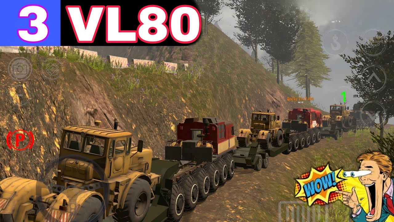 RTHD Multiplayer Madness! 🚛 3 VL80 Trucks Heavy Offroad Challenge with Friends | Epic Gameplay