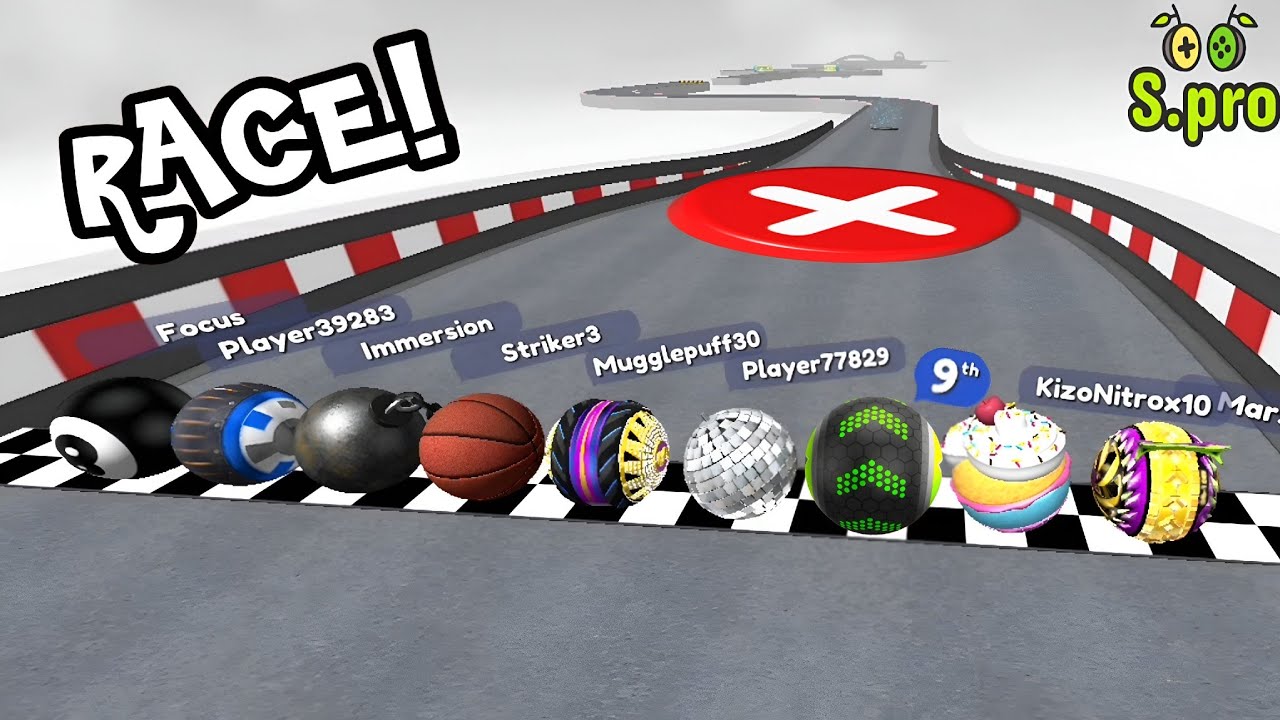 Going Balls - Speedrun Epic Race 542 ᯓ⚽︎ #goingballs #gameplay #marblesrace