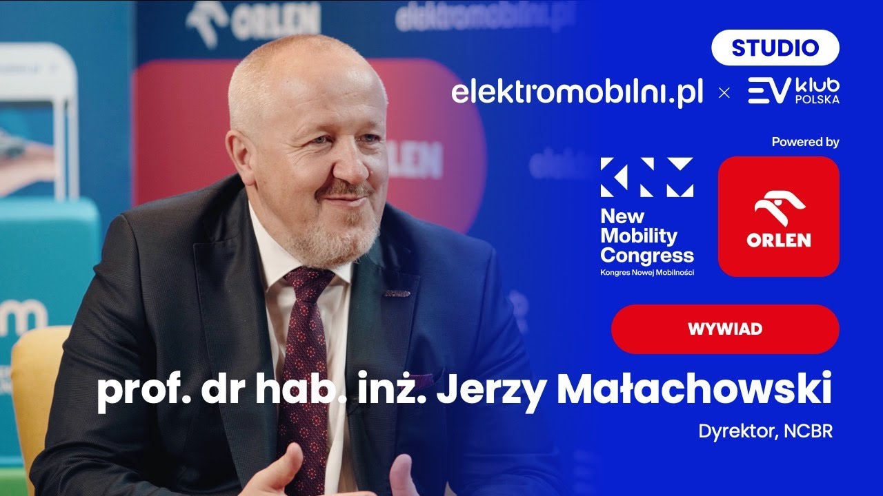 🎙️ Wywiad prof. dr hab. inż. Jerzy Małachowski (NCBR) | STUDIO KNM elektromobilni.pl x EVKP x ORLEN