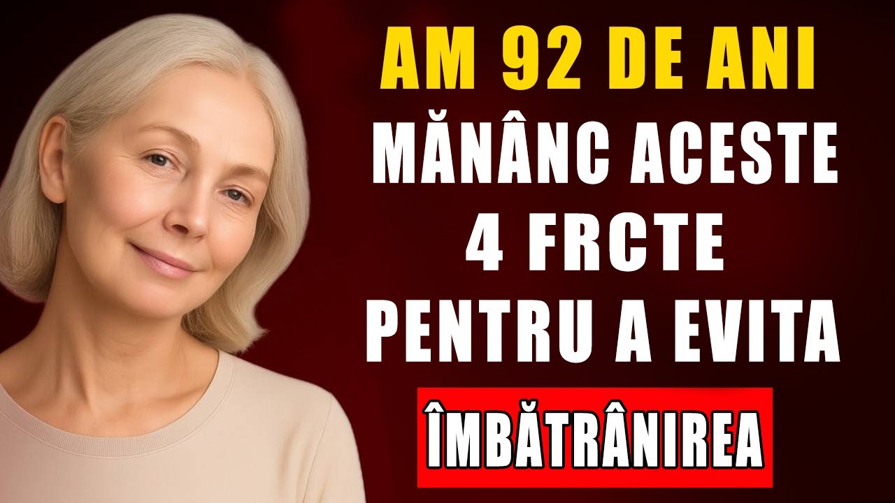 Vrei să trăiești mai mult? Aceste 4 fructe ieftine sunt esențiale pentru oricine după 60 de ani.