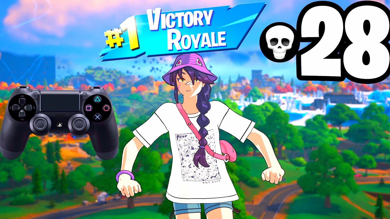 Court Queen Erisa Skin Gameplay: 28 Kill Zero Build Solo Squad Win in Fortnite Ch. 4, Season 3