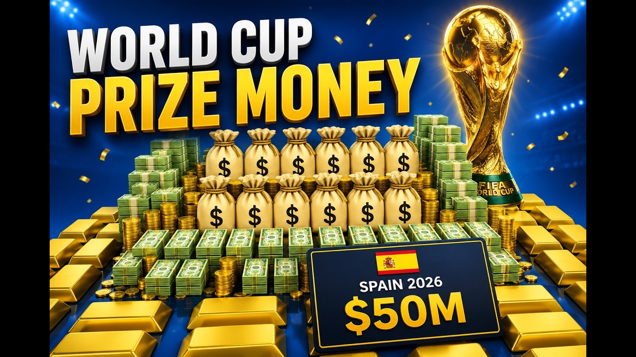 FIFA World Cup Prize Money for Winners (1982&ndash;2026)