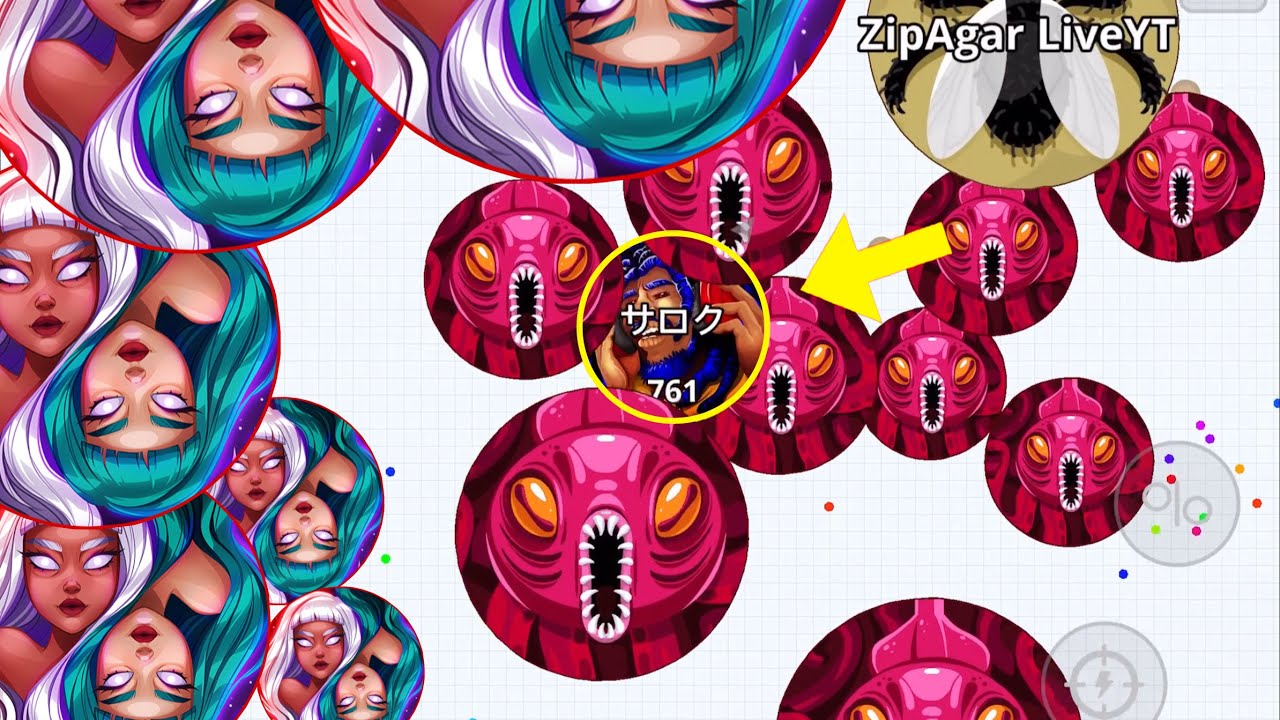 IM IN MY PRIME!😤 (AGARIO MOBILE)