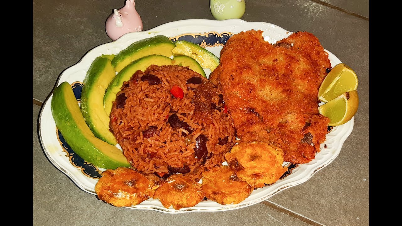 ARROZ CONGRÍ  O ARROZ MORO CON FRIJOLES DE LATA