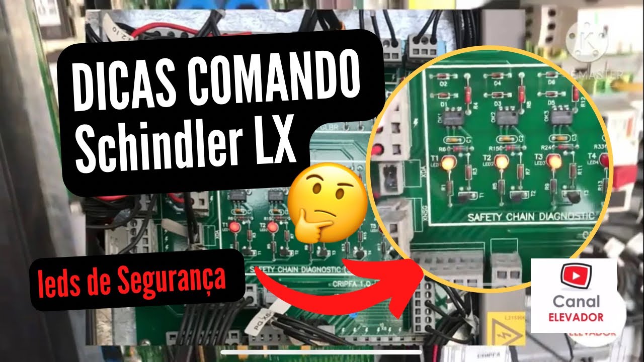 Dicas COMANDO MICONIC LX Atlas - Elevador elevator
