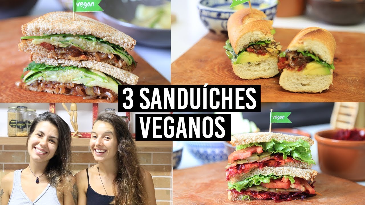 3 SANDUÍCHES VEGANOS PARA O VERÃO | RÁPIDOS E PRÁTICOS #01 | TNM Vegg