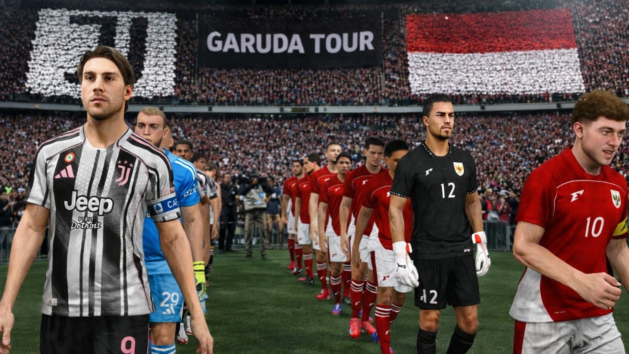 INDONESIA vs JUVENTUS‼️ SIARAN LANGSUNG HARI INI | GARUDA TOUR 2026 🔴EFOOTBALL PES 2021