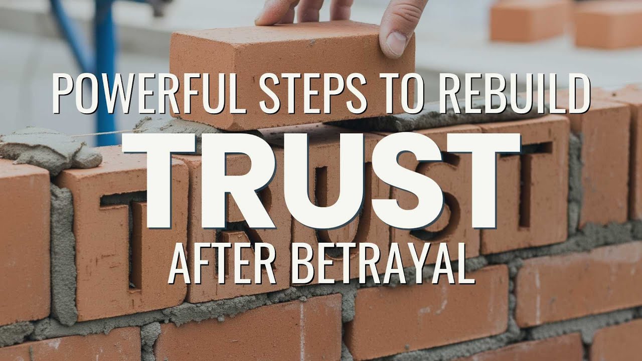 The Secret to Rebuilding Trust After Betrayal | The Noble Marriage | Infidelity & Betrayal Support