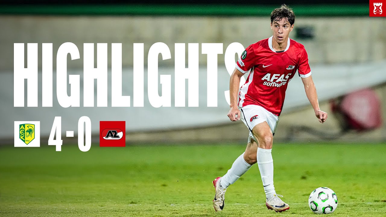 AEK Larnaca - AZ // Highlights