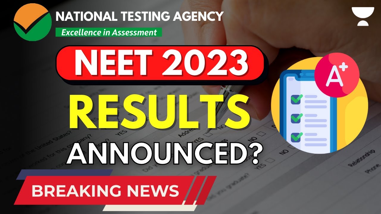 NEET 2023 Result Latest Update ⌛