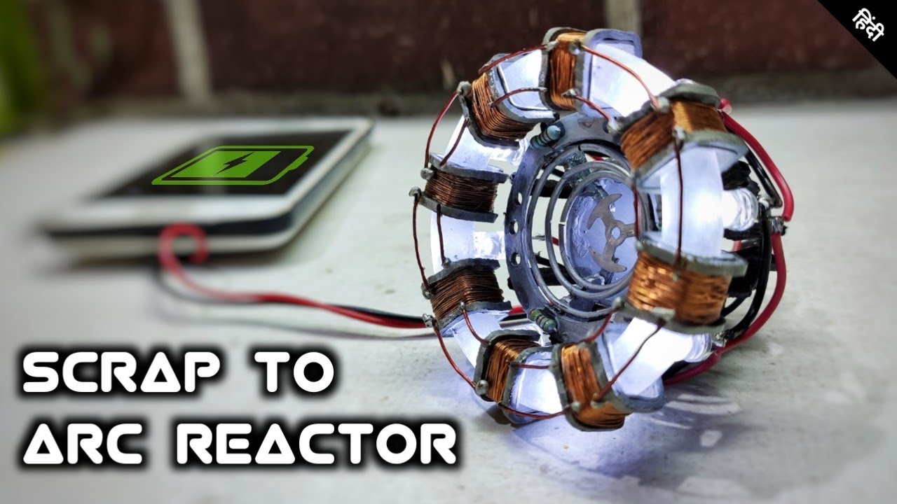 Scrap to ARC Reactor || how to make arc reactor at home || ARC Reactor kaise banaye || Hindi