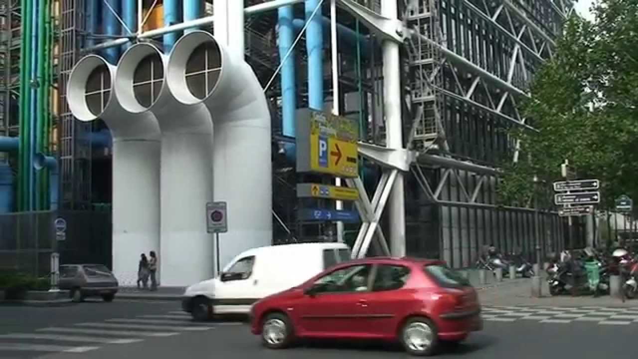 Niezwykly Swiat - Francja - Paryż - Centrum Pompidou