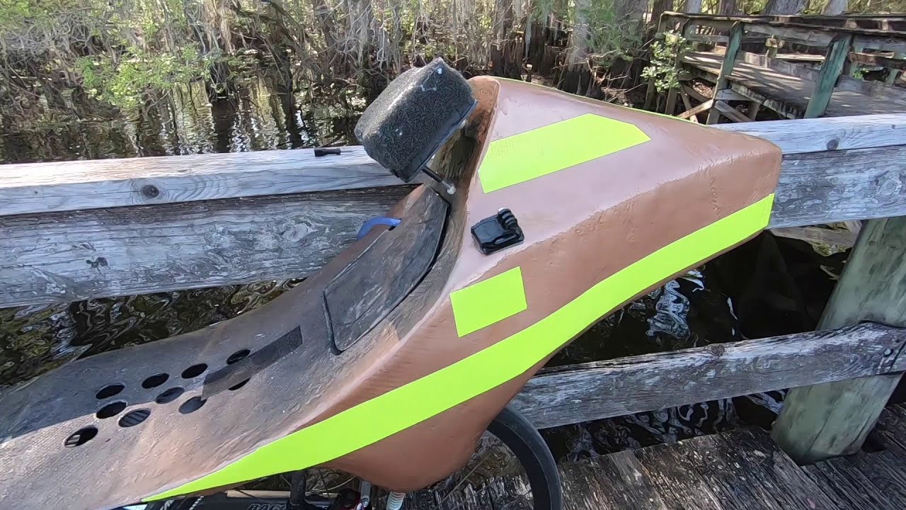 I make a carbon seat and tail box for my recumbent