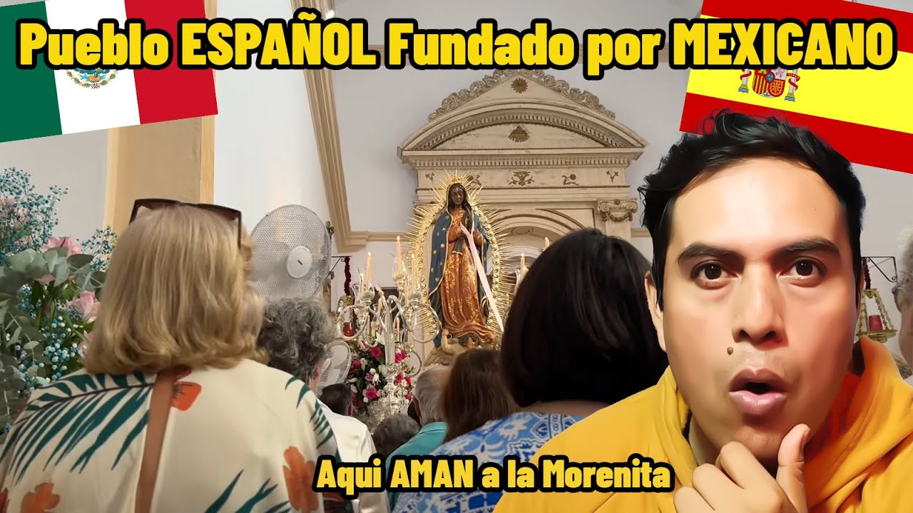 😯PUEBLO ESPAÑOL FUNDADO por UN MEXICANO, extranjero reacciona a españa mexicanos reacciones