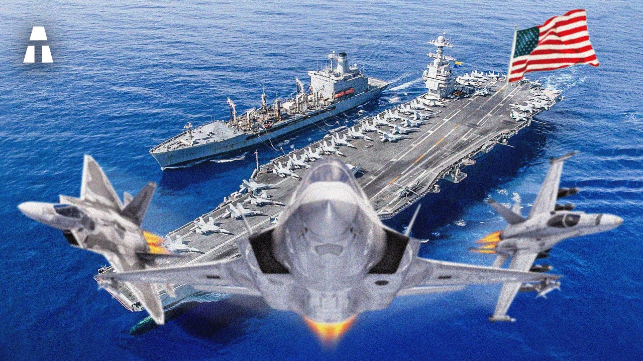 USS Gerald R. Ford, le L&eacute;gendaire Porte-Avions Am&eacute;ricain