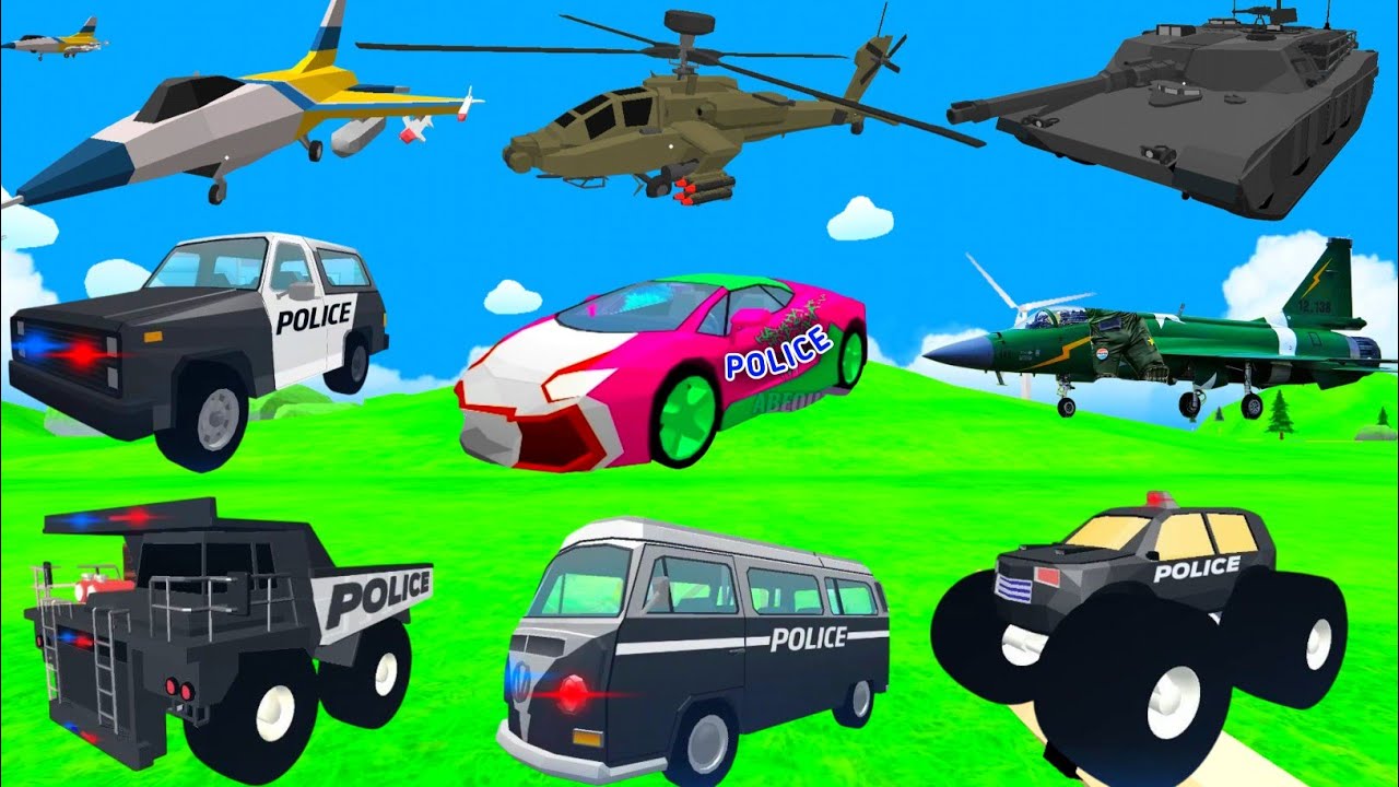All Police Vehicles Tested in Dude Wars.exe 2026 Update