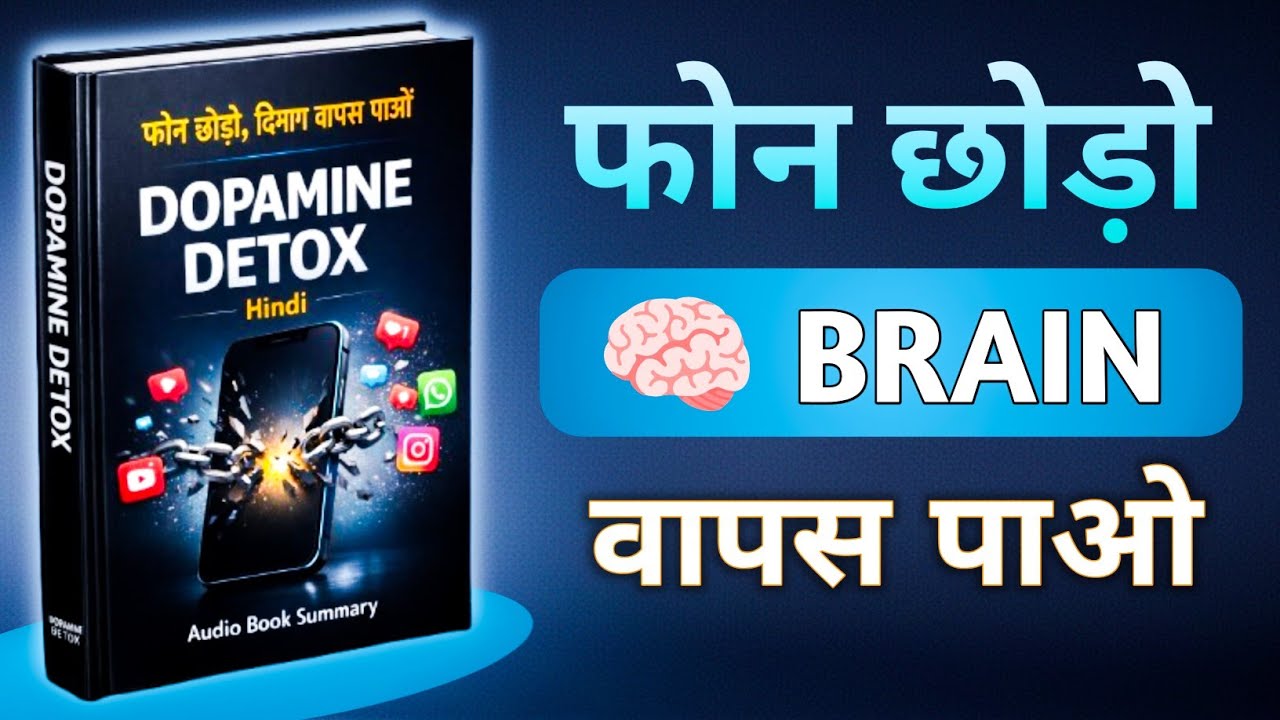 फोन छोड़ो, दिमाग वापस पाओ | Dopamine Detox Hindi | Audio book summary