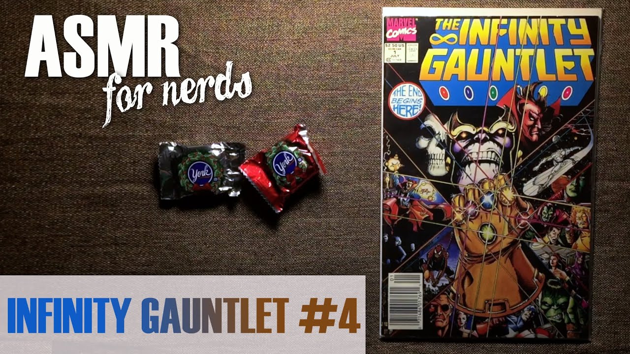 Infinity Gauntlet ASMR #4 Comic Reading - male, whisper, page turning