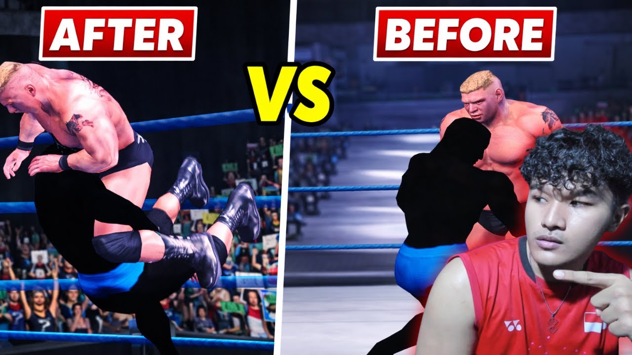 SOLUSI AGAR KARAKTER KALIAN BISA ANGKAT LAWAN BERBADAN GEDE - SMACKDOWN HERE COMES THE PAIN PS2