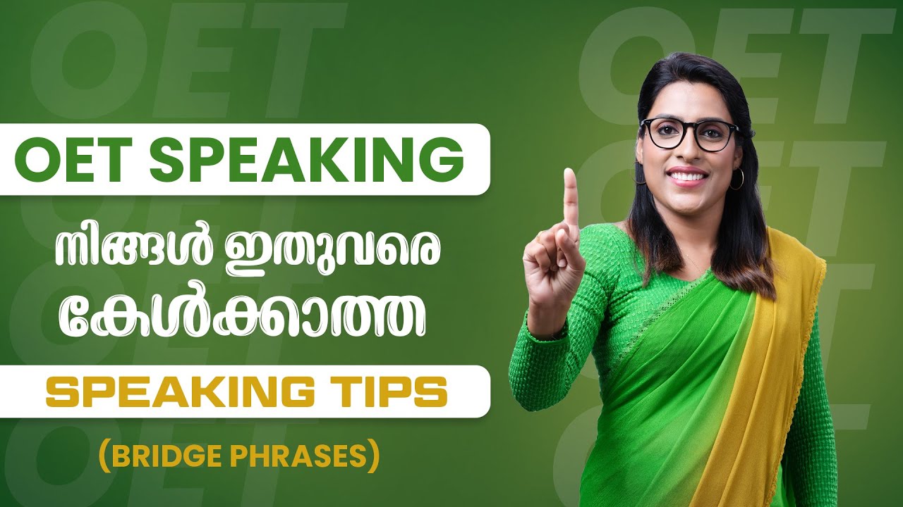 Bridge Phrases in OET speaking | OET Speaking Tips | Jinus Academy