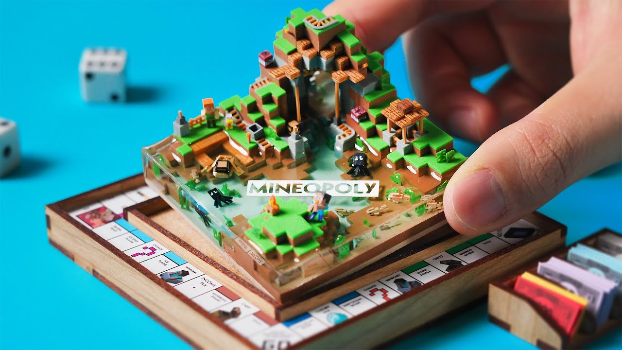 Я создал MINECRAFT x MONOPOLY - ASMR