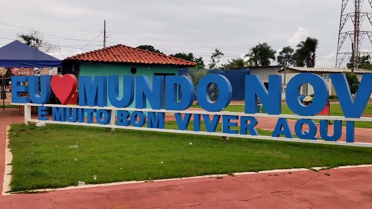 Mostrando um pouco de MUNDO NOVO no estado de Goiás #cidadesgoianas #cidadesbrasileiras