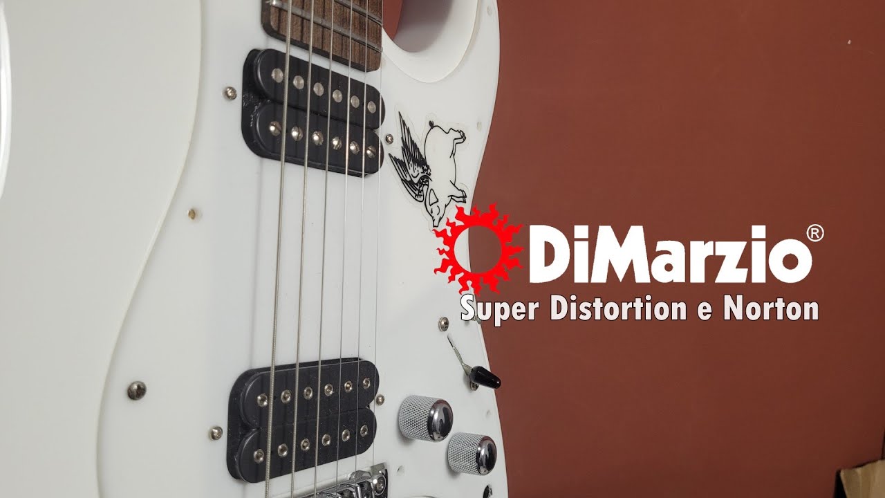 Set de captadores Dimarzio Super Distortion e Norton