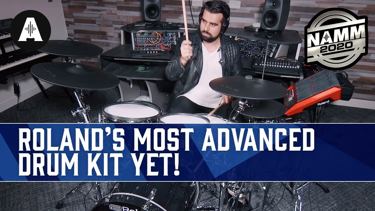 NEW Roland V-Drums Acoustic Design Series - Their Most Advanced Electronic Drum Kit Yet! - NAMM 2020