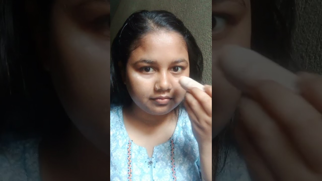 ASMR 🌟 simple makeup look from India 🇮🇳। easy trick to make up। @Sana's life 