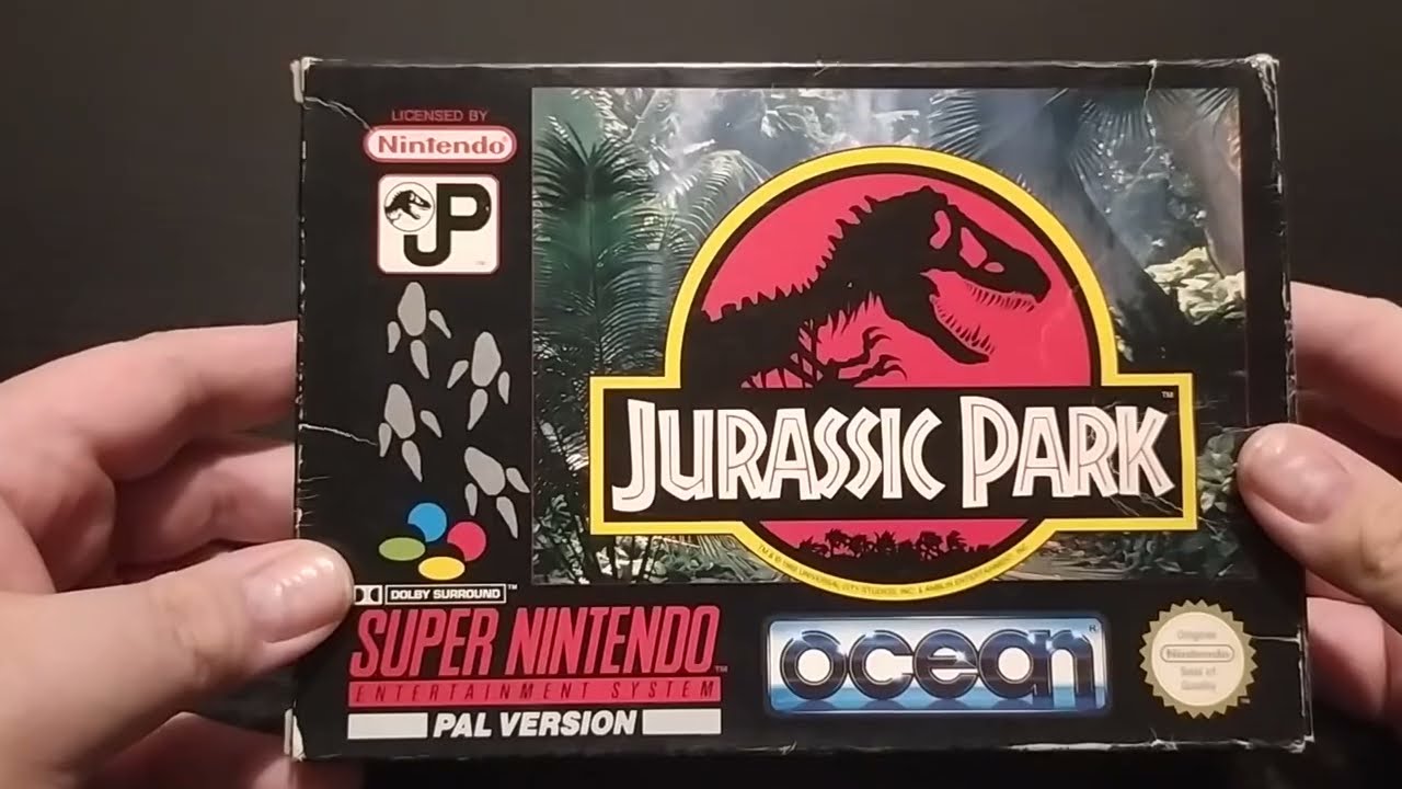 RACCAR Enseña: Jurassic Park SNES (resubido)