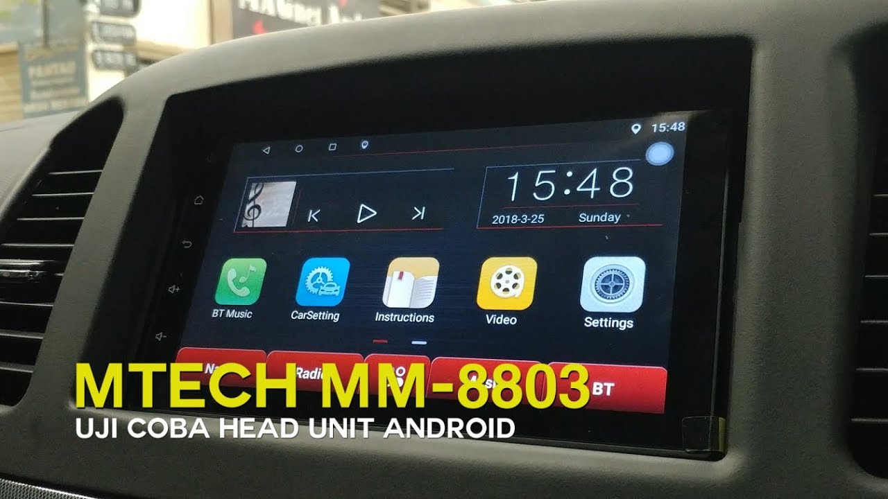 Mtech MM-8803. Head Unit Android dengan Harga Terjangkau