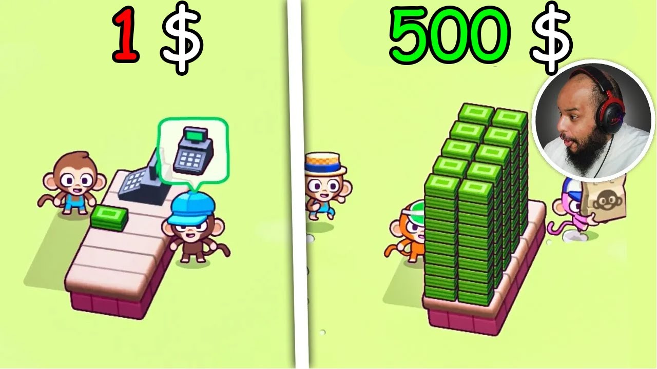 مزرعة القرود #1 Monkey Mart