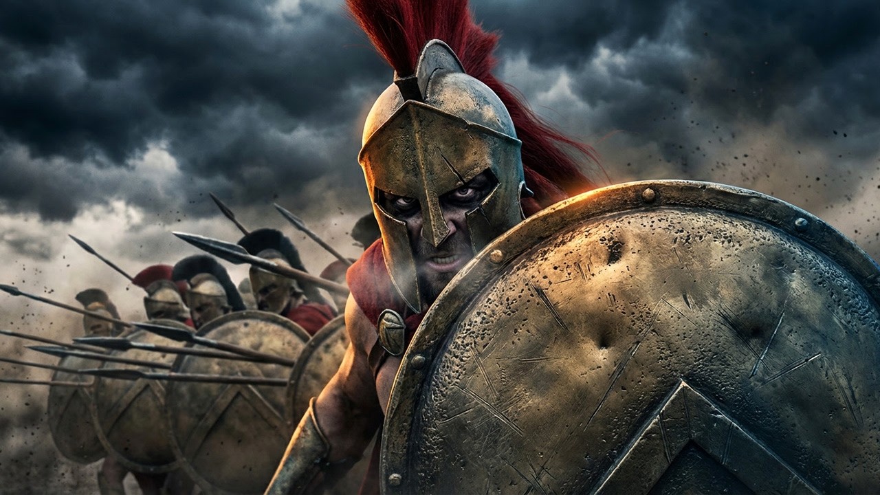THE SHIELD WALL ADVANCES -- SPARTA AT WAR