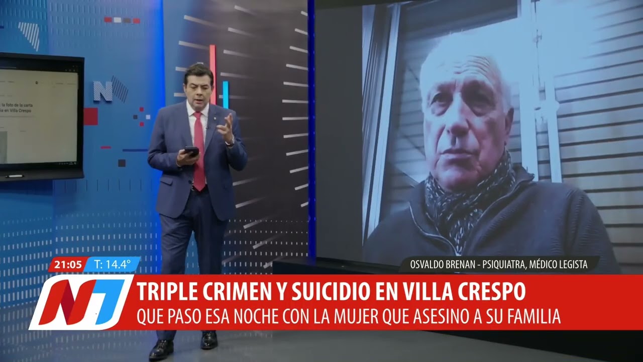 El análisis de un psiquiatra tras el triple crimen de Villa Crespo