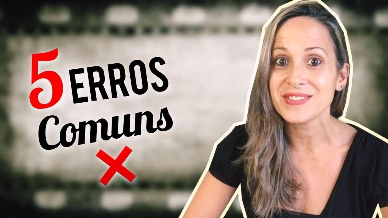 5 ERROS COMUNS em INGLÊS (GRAMÁTICA)