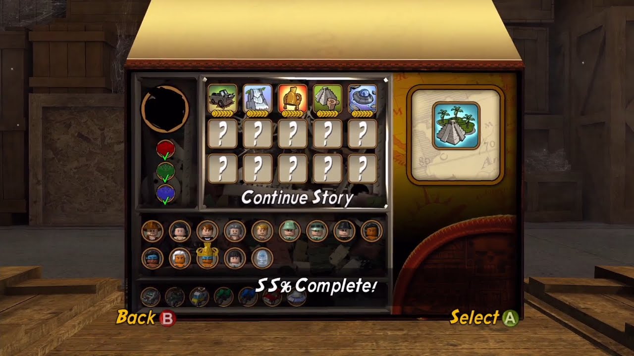 LEGO Indiana Jones 2. #13. Kingdom of the Crystal Skull - Part 3 (Treasure, 100%)
