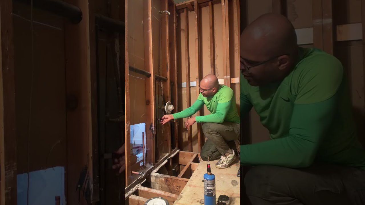 Installing plumbing live live! Part 3