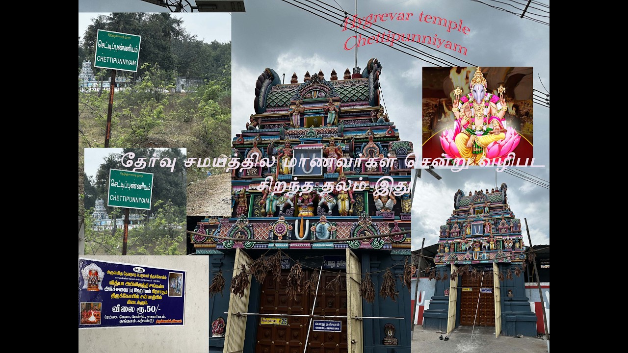 Yoga Hygrevar temple,Chettipunniyam