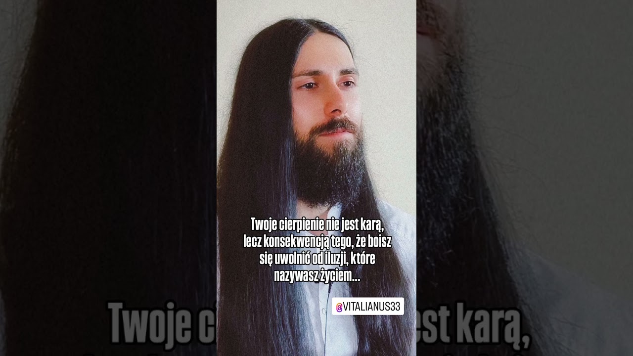 Twoje cierpienie nie jest karą... 
