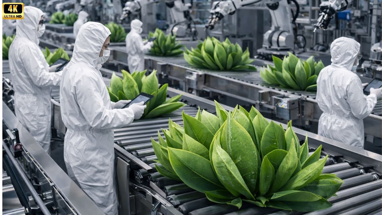 Inside a High-Tech Matcha Powder Factory | From Tencha Leaves to Ultra-Fine Matcha