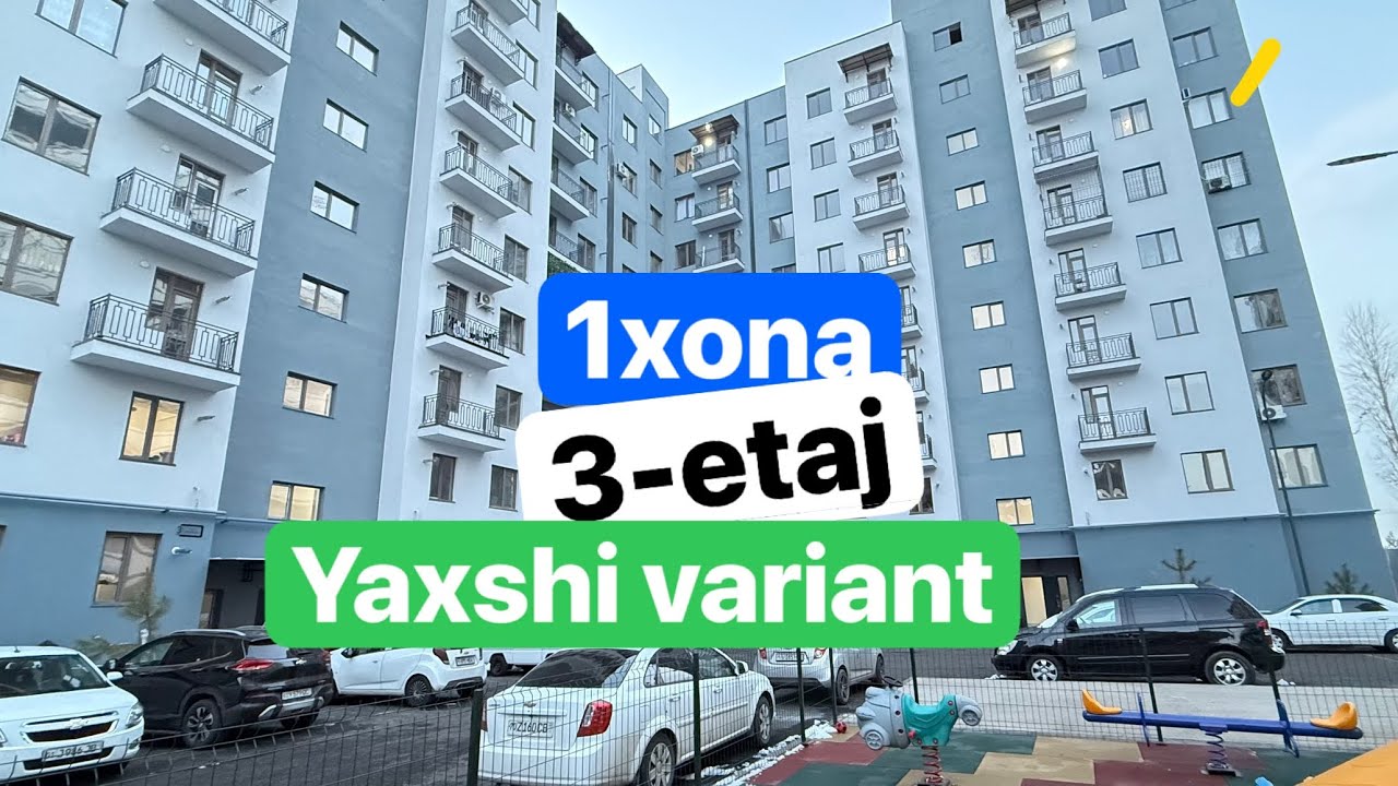 ▫️Сергели Машина бозор▫️1хона 37.1м² 3-этаж/9▫️Нархи-43.500$🤩📞(95)-160-90-90📞(97)-025-15-15