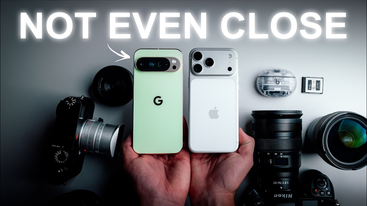 iPhone 17 Pro против Google Pixel 10 Pro (обзор профессиональных фотографов)