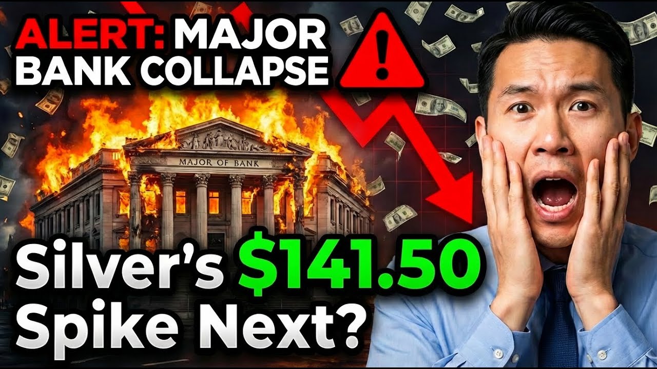 ALERT: A Major Bank Is Flashing Collapse Signals. Is Silver's $141.50 Spike Next?