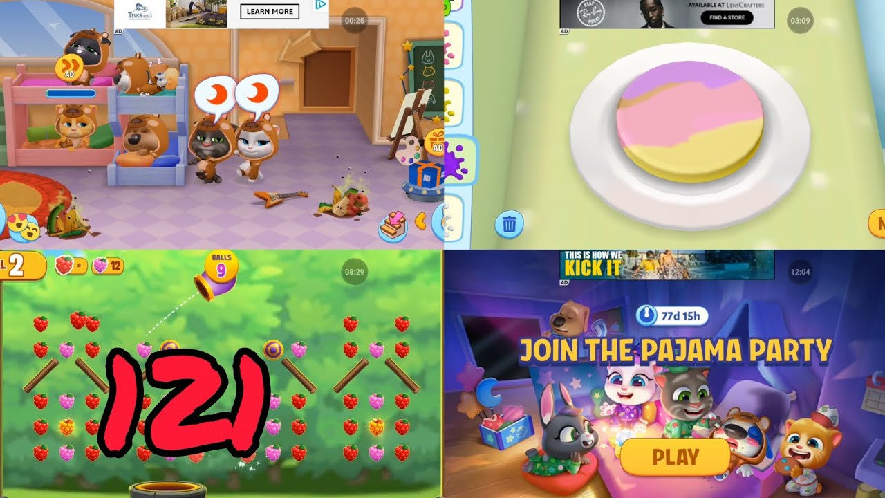 My Talking Tom Friends Android Gameplay Day 121
