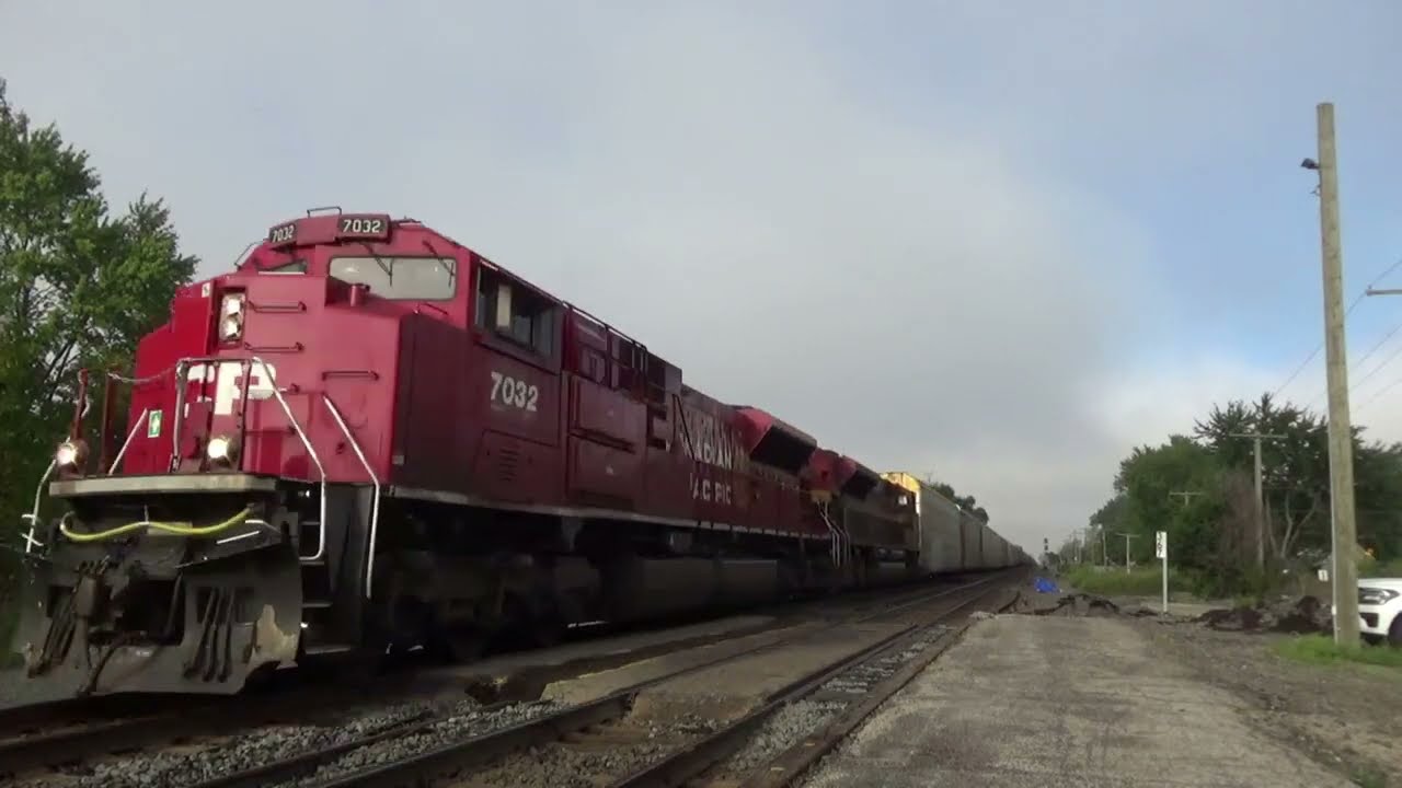 One Of The Best Days Railfanning Northeastern Indiana Part 1 9-26-2025 FT CPKC, CSX and NS